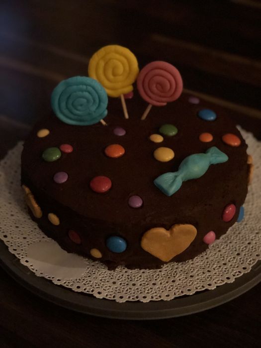 Sophia - školní práce o cukrovinkách - červen 2018
